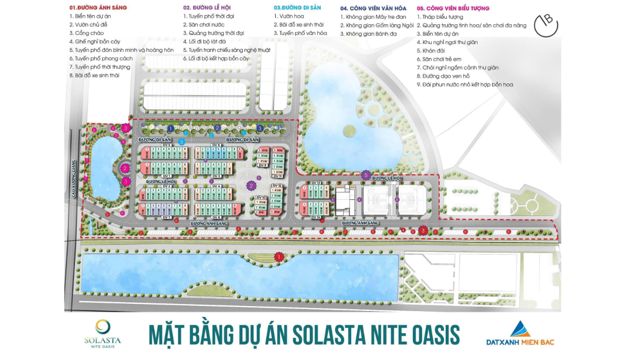 Mặt bằng dự án Solasta Nite Oasis
