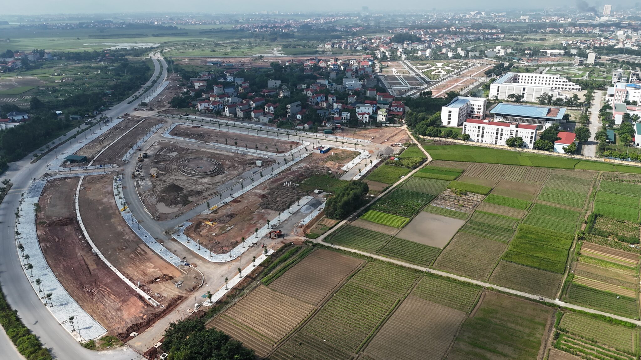 Hình ảnh thực tế dự án Harmonia City - Dĩnh Trì 3