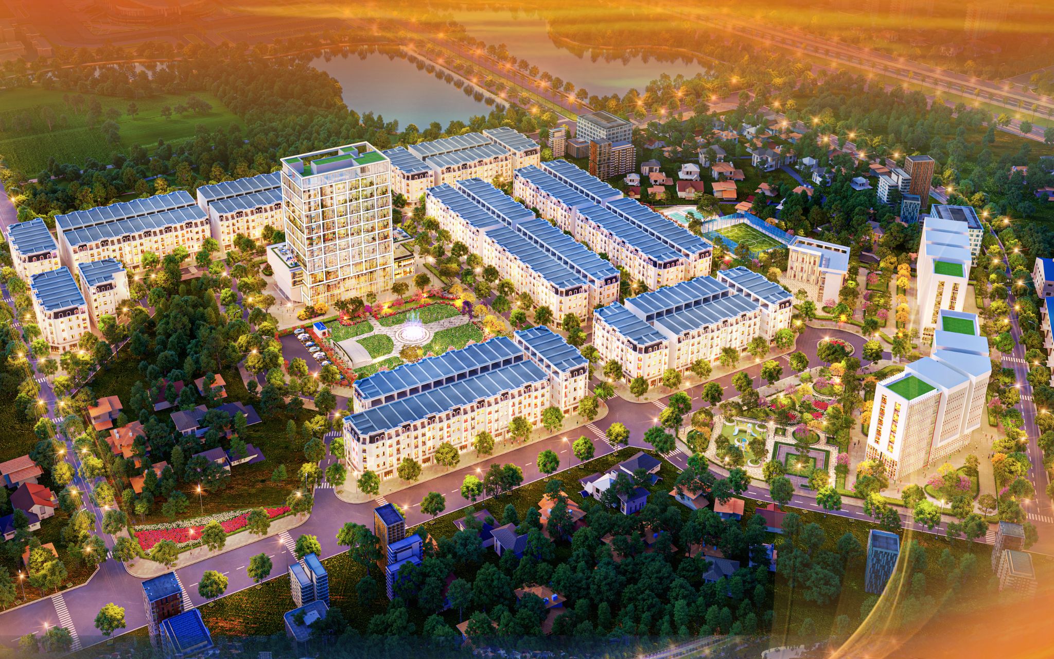 Phối cảnh dự án Dream City Bắc Giang (2)