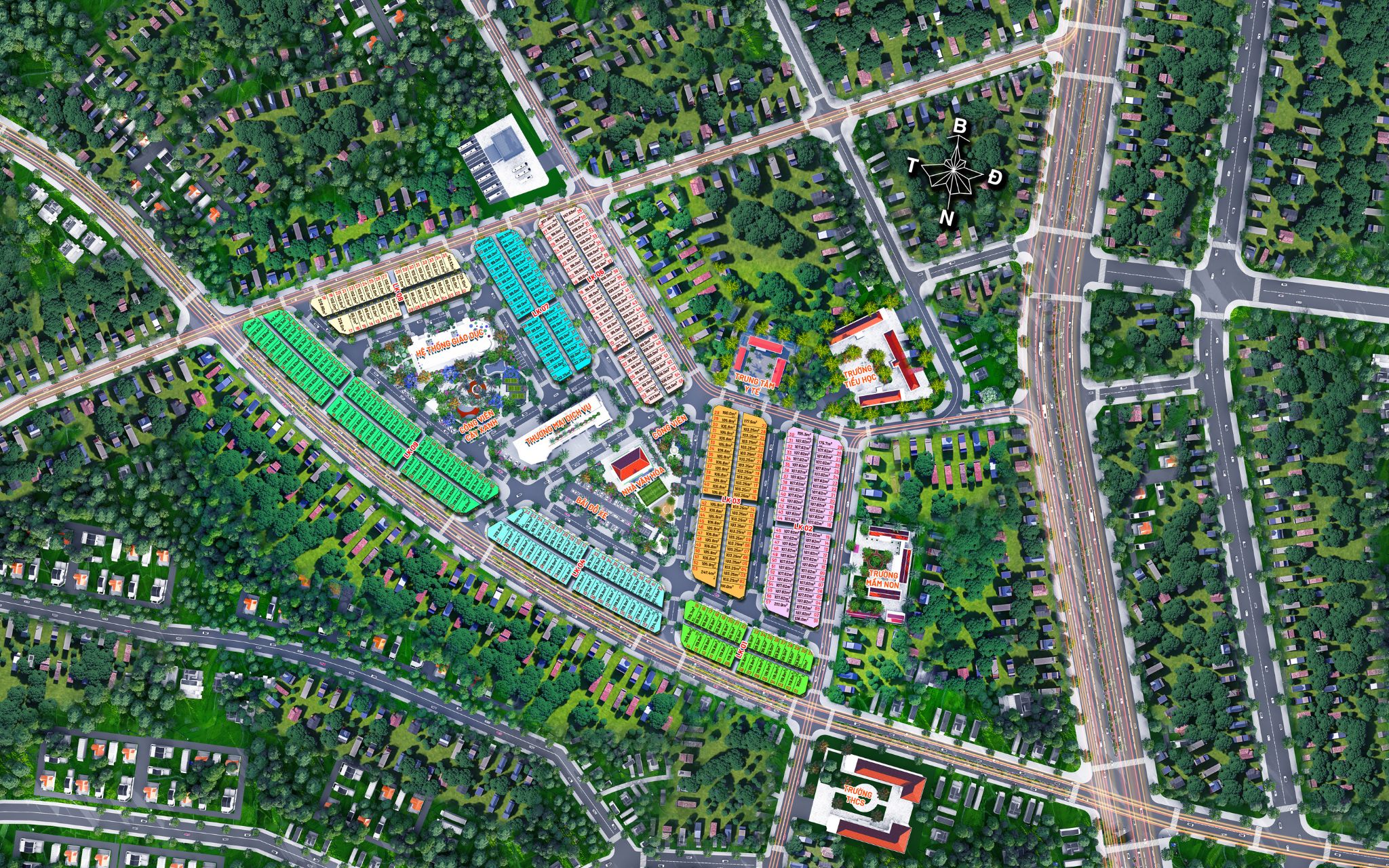 Dự án Bích Động Lakeside - Xem đầy đủ thông tin dự án Phối cảnh dự án Thường Thắng Central Park