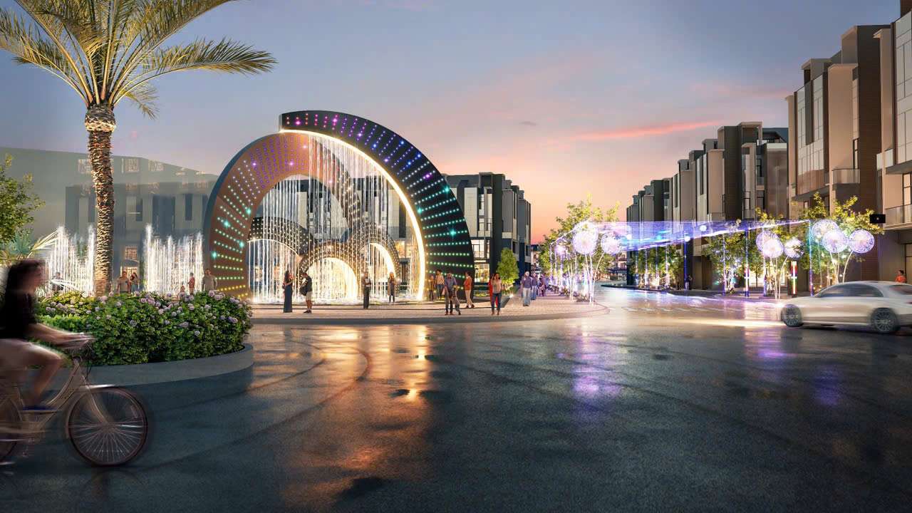 Phối cảnh Ion City - Khu Đô Thị Nội Hoàng